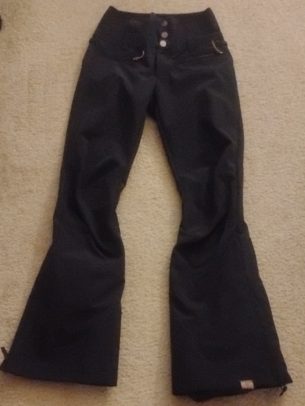 Roxy DryFlight Spich pants Black Flare Size S